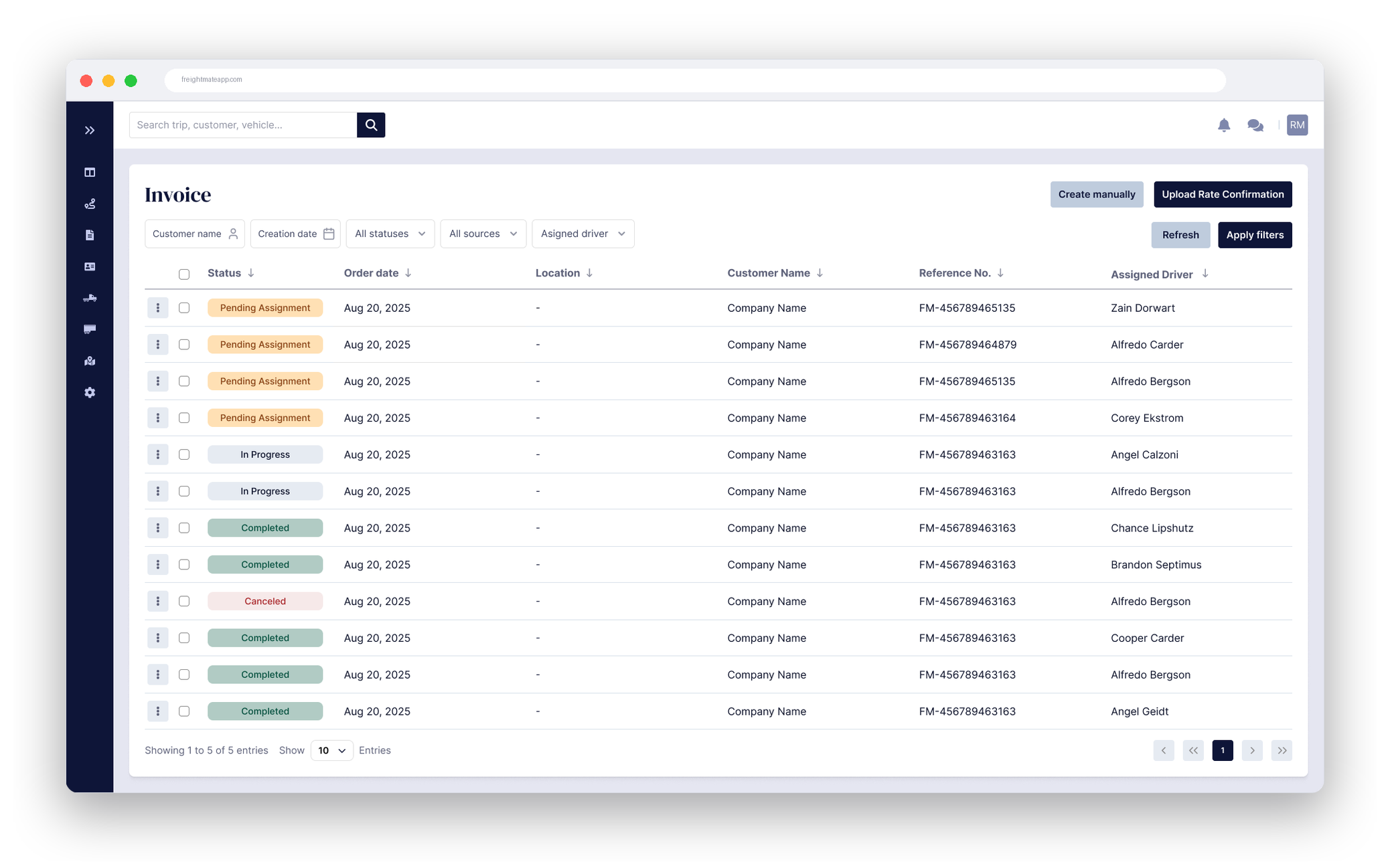 freightmate-invoicing-reporting