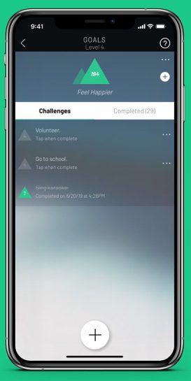ux mockup of a custom app