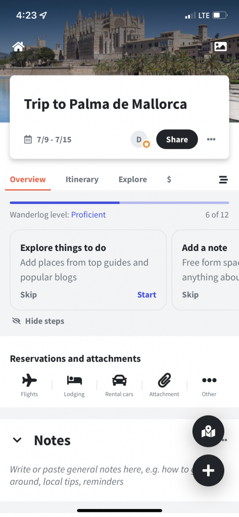 demonstrating the UX of a mobile app