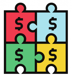 financial puzzle pieces