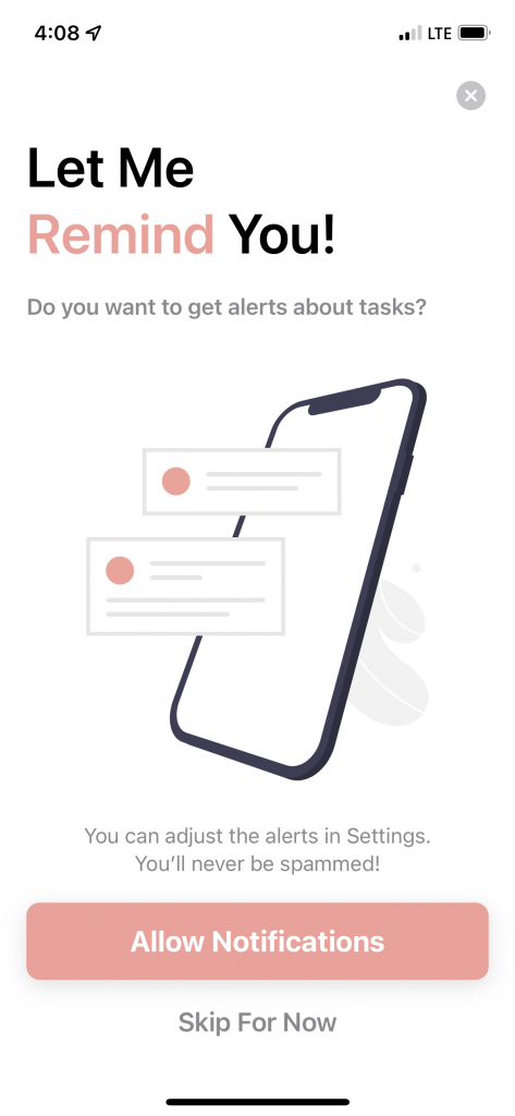 structured app ux