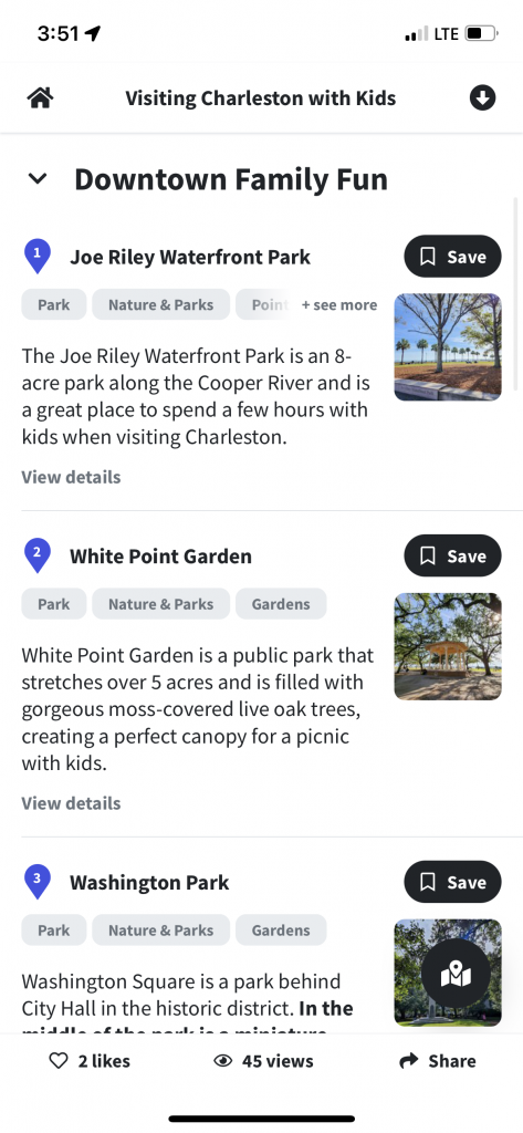 demonstrating the UX of a mobile app