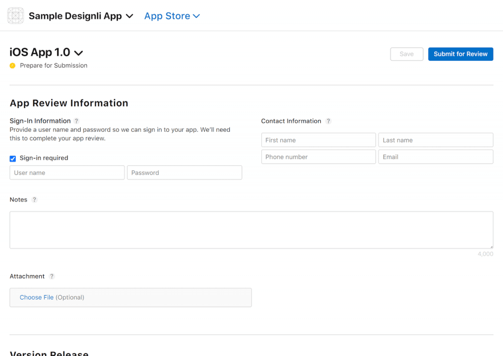 Request your app review