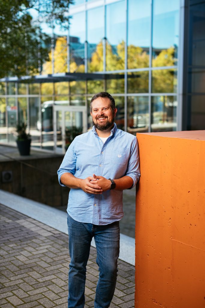 portrait of app developer