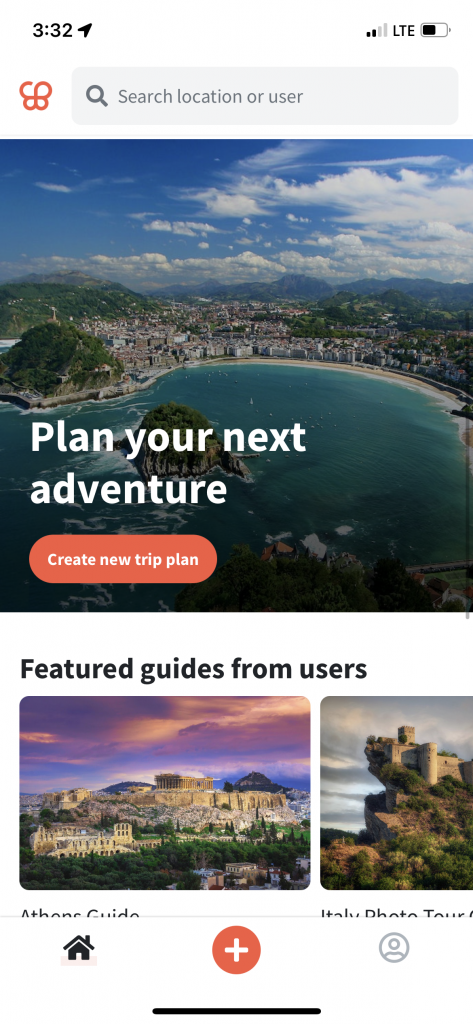 demonstrating the UX of a mobile app