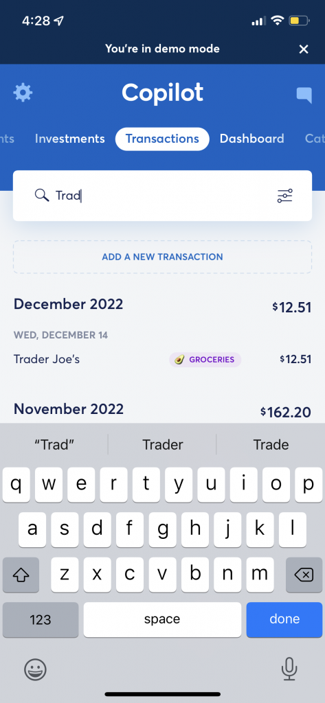 demonstration of a ux workflow for a mobile app