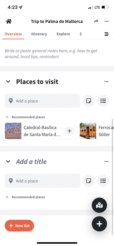 demonstrating the UX of a mobile app