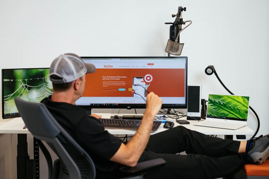 app creator making a prototype