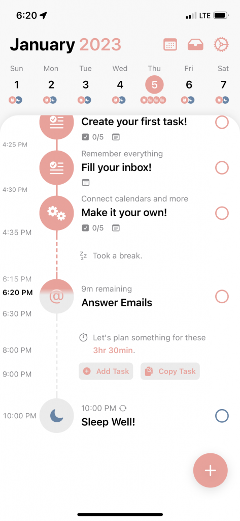 structured app