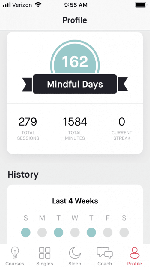 ux mockup of a custom app