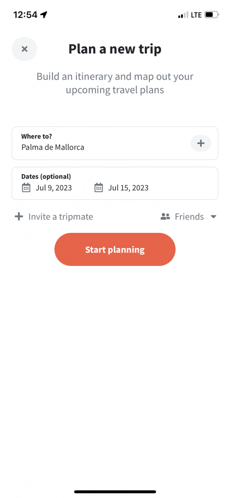 demonstrating the UX of a mobile app
