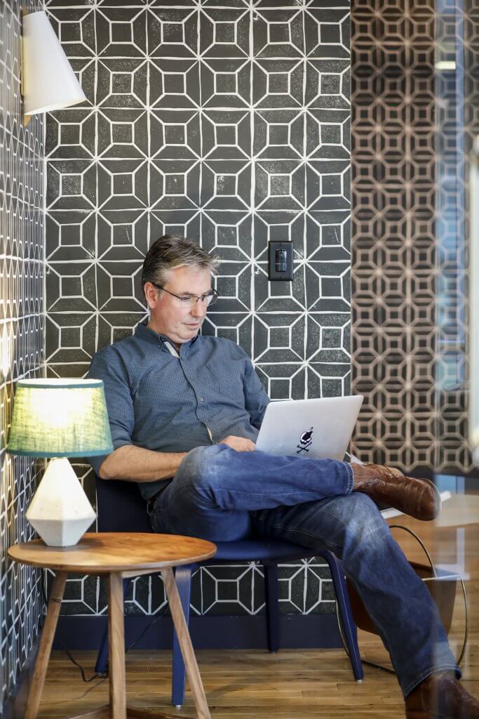 photo of startup founder