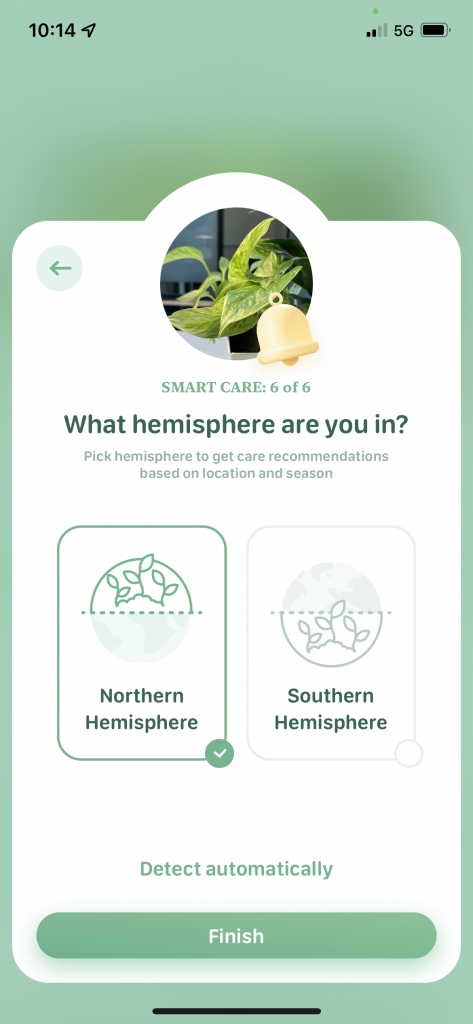 demonstrating the UX of a mobile app