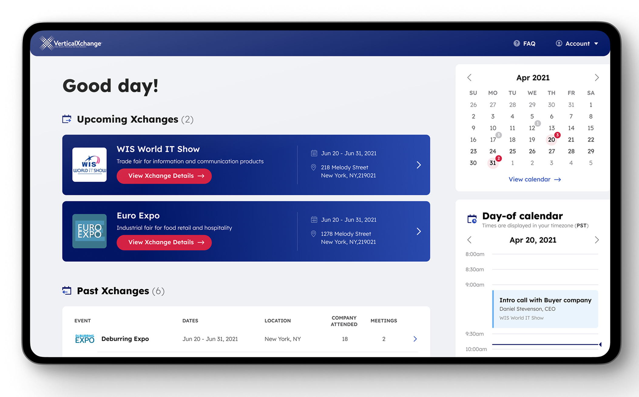 VerticalXchange preview